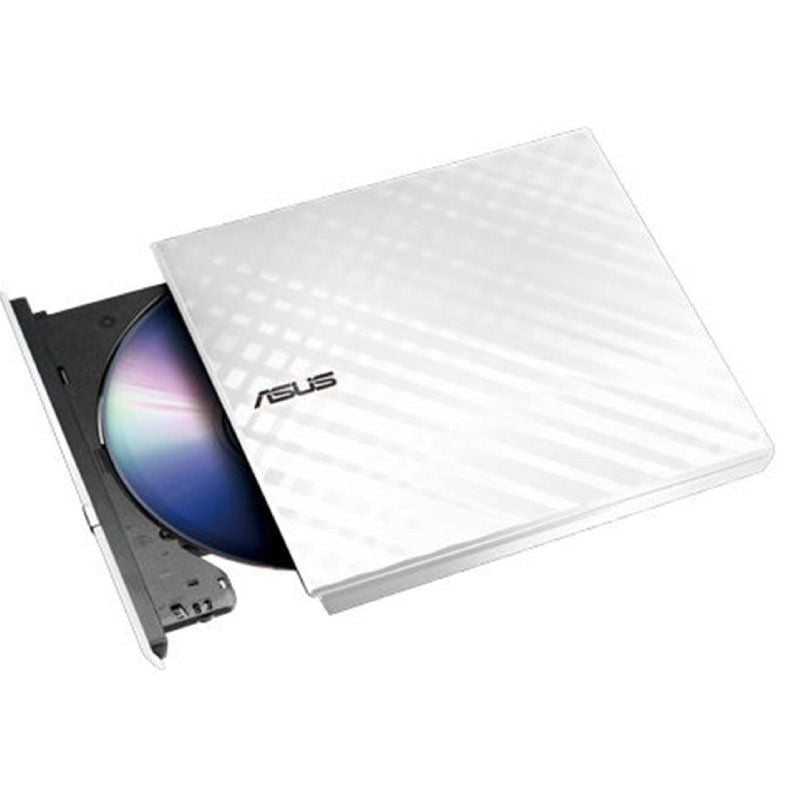 Gravador de CD / DVD Externo Asus Sdrw-08ds2s-u Lite / Branco