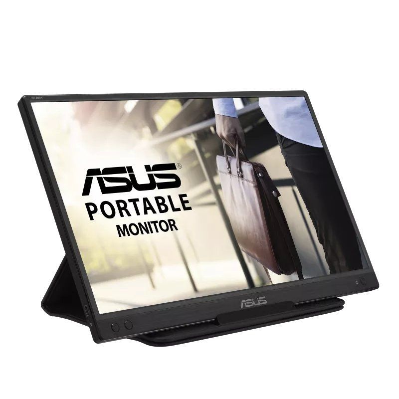 Monitor para Computador Portátil Asus Zenscreen MB166C 15,6" / Full HD / Preto