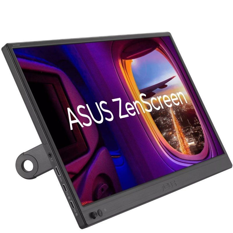 Monitor para Computador Portátil Asus Zenscreen MB169CK 15,6" / Full HD / Preto