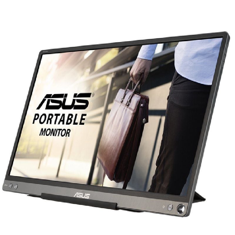 Monitor para Computador Portátil Asus Zenscreen MB16ACE 15,6" / Full HD / Prateado e Preto