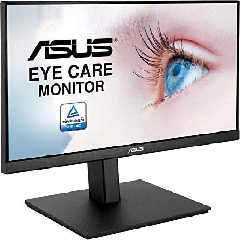 Monitor Asus VA229QSB 21,5" / Full HD / Multimédia / Ajustável em Altura / Preto
