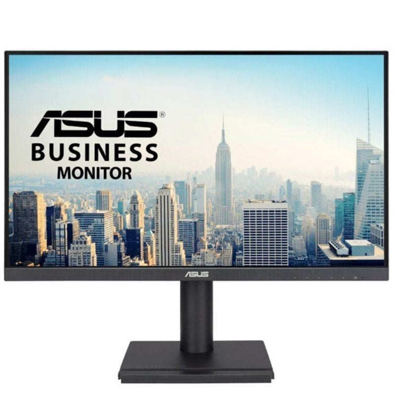 Monitor Profissional Asus VA24DQFS 23,8" / Full HD / Multimédia / Ajustável em Altura / Preto