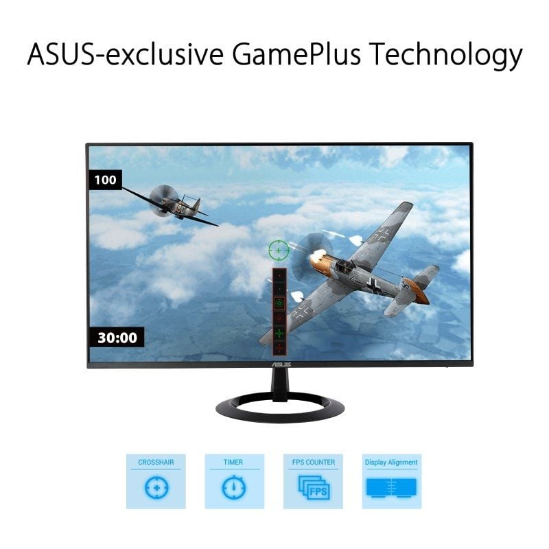 Asus VZ27EHF 27" / Full HD / 1ms / 100hz / IPS / Preto / Monitor para Jogos Asus VZ27EHF 27" / Full…
