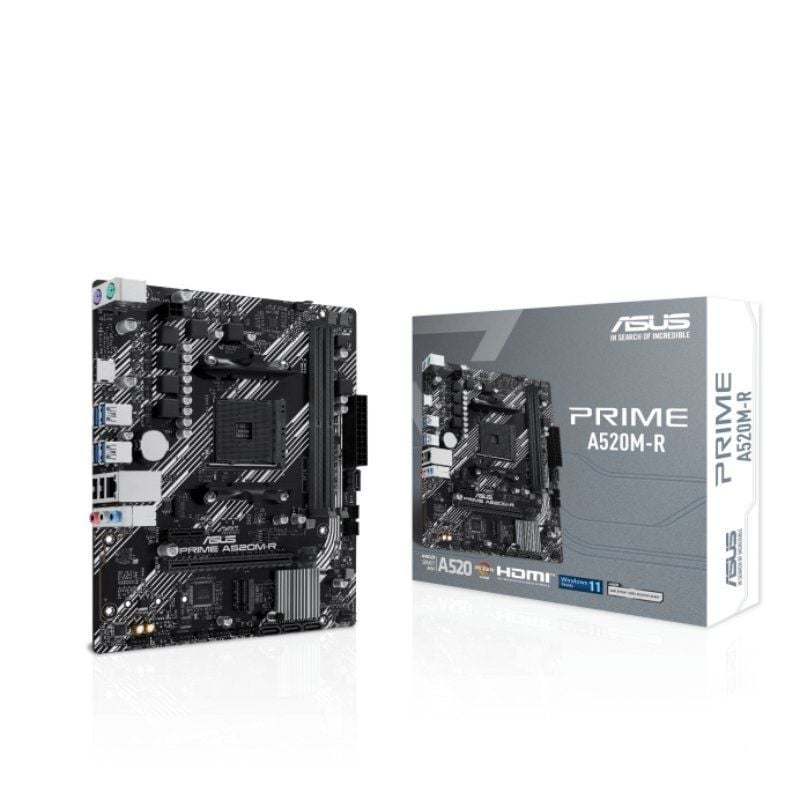 Placa-mãe Asus Prime A520m-r Socket AM4 / Micro ATX