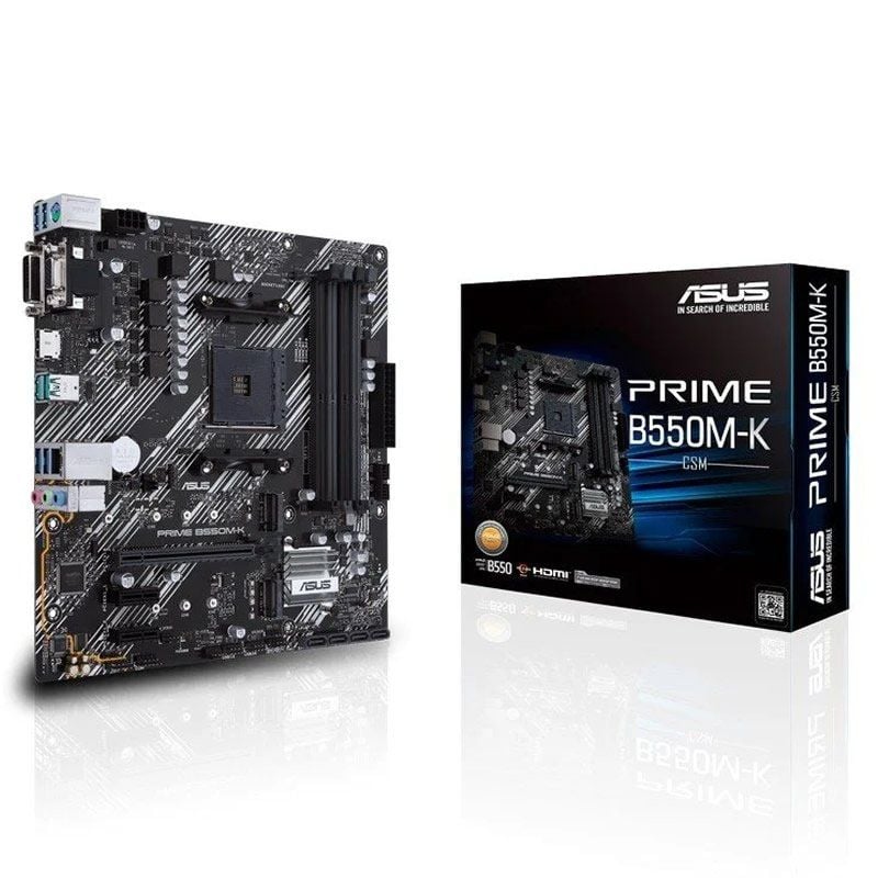 Placa-mãe Asus Prime B550m-k Socket AM4 / Micro ATX