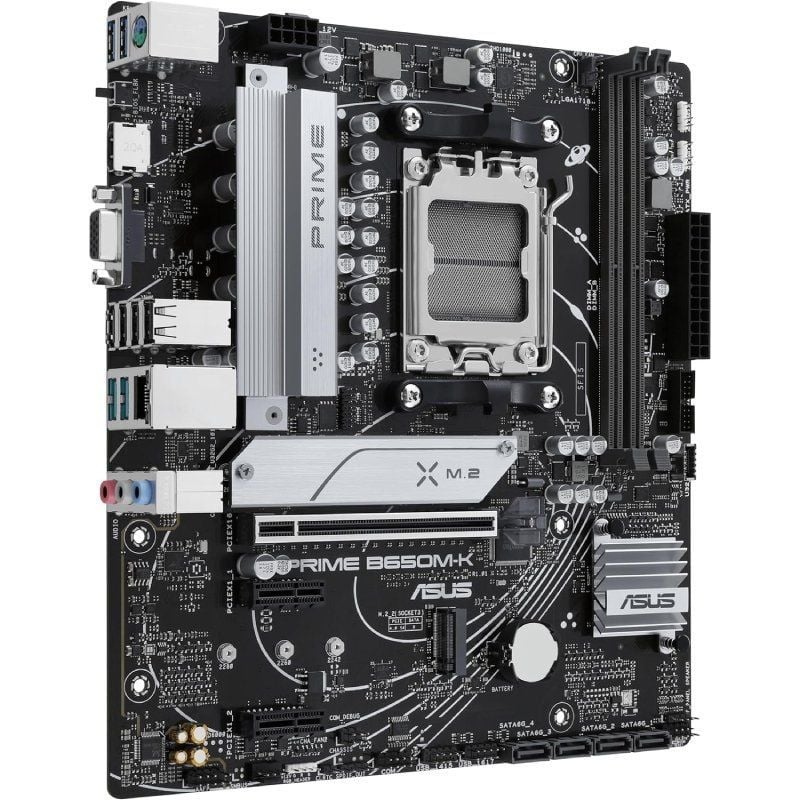 Placa-mãe Asus Prime B650m-k / Soquete AM5 / Micro ATX