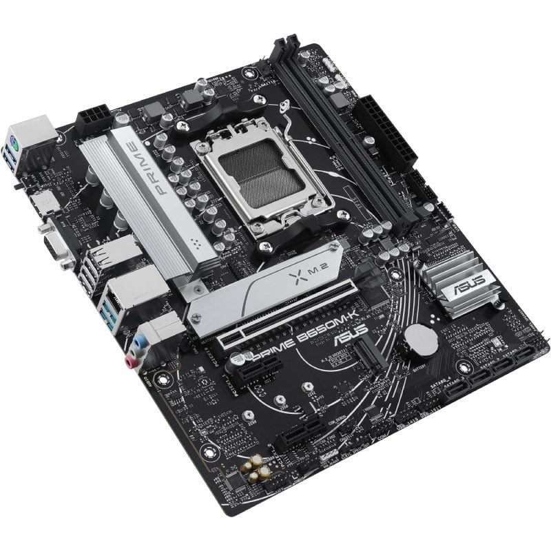 Placa-mãe Asus Prime B650m-k / Soquete AM5 / Micro ATX