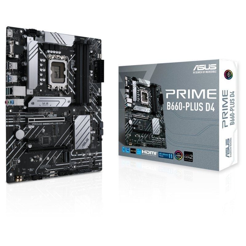 Placa-mãe Asus Prime B660-plus D4 Socket 1700