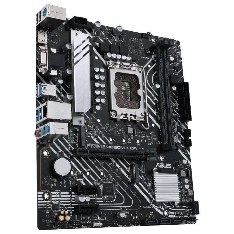 Placa-mãe Asus Prime B660m-k D4 / Socket 1700 / Micro ATX