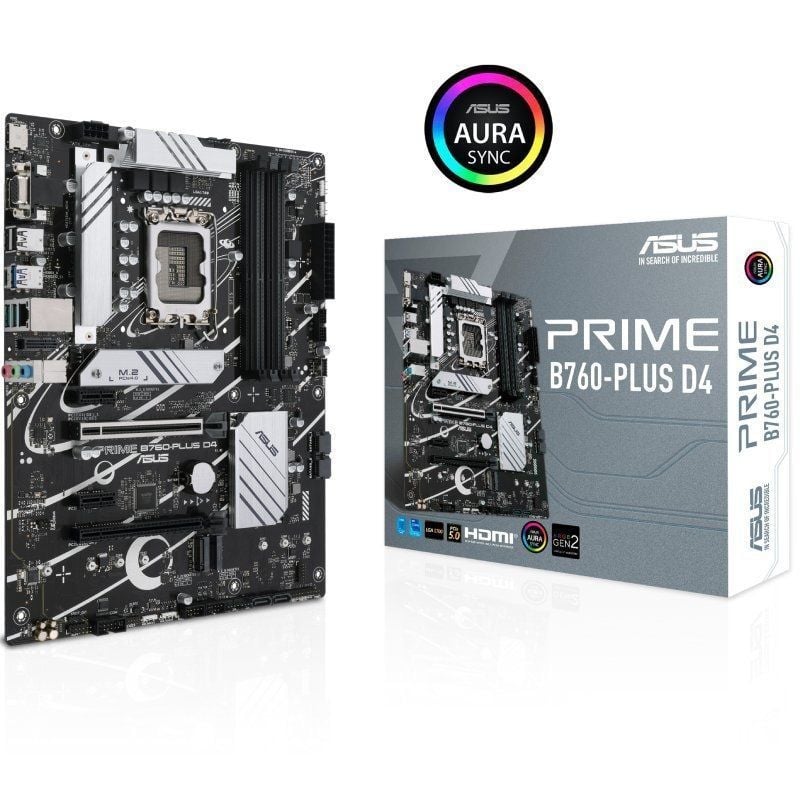 Placa-mãe Asus PRIME B760-plus D4 Socket 1700