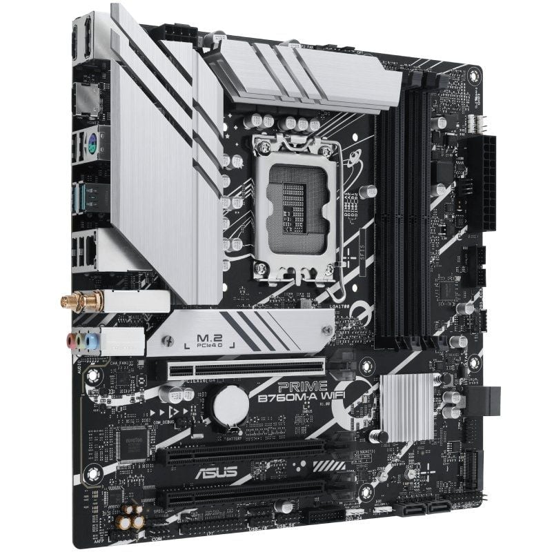 Placa-mãe Asus PRIME B760m-a WIFI Socket 1700 / Micro ATX