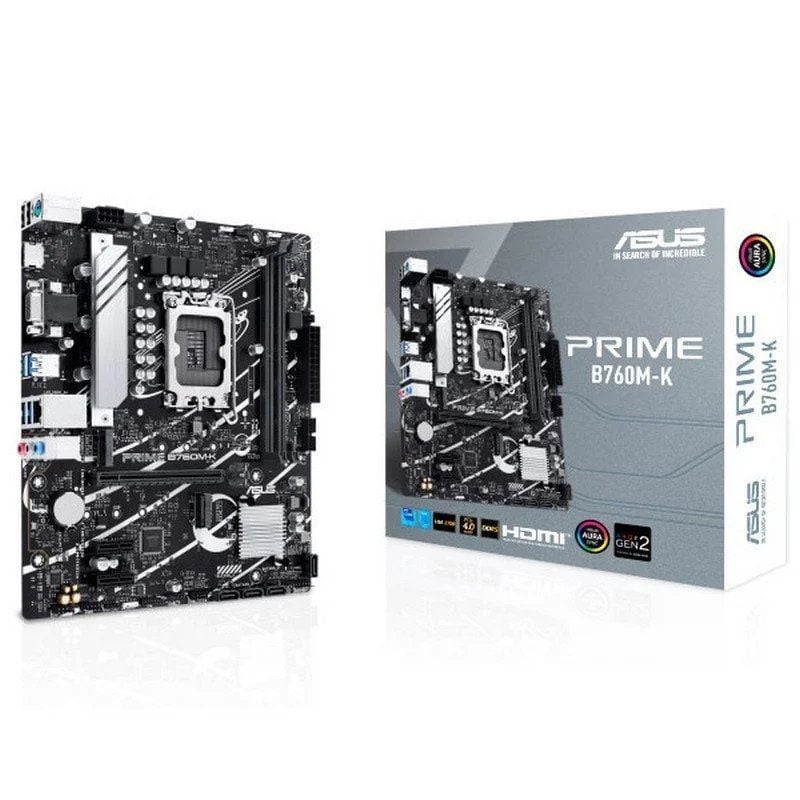 Placa-mãe Asus PRIME B760m-k Socket 1700 / Micro ATX