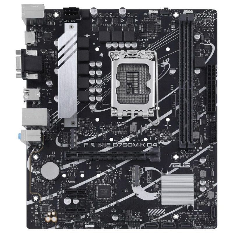Placa-mãe Asus PRIME B760m-k D4 Socket 1700 / Micro ATX