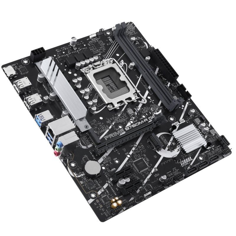 Placa-mãe Asus PRIME B760m-r D4 Socket 1700 / Micro ATX