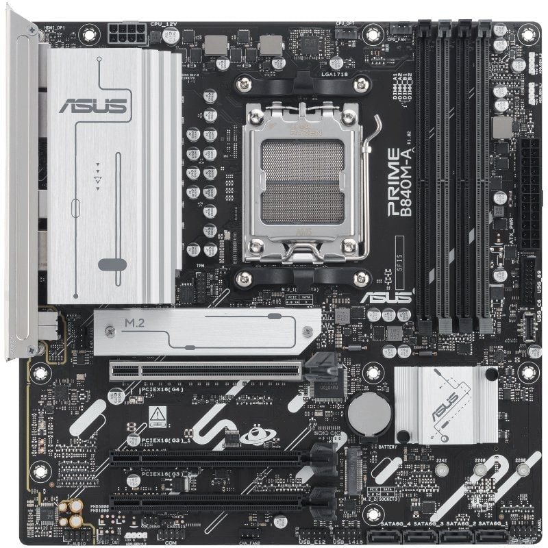 Placa-mãe Asus PRIME B840m-a-csm Socket AM5 / Micro ATX