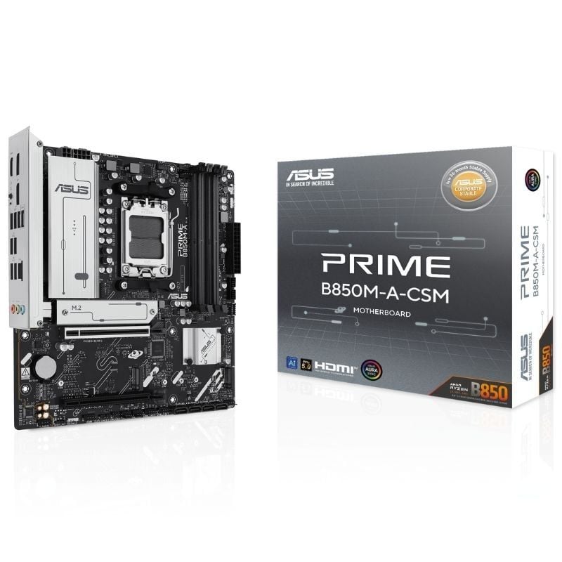 Placa-mãe Asus PRIME B850m-a-csm Socket AM5 / Micro ATX