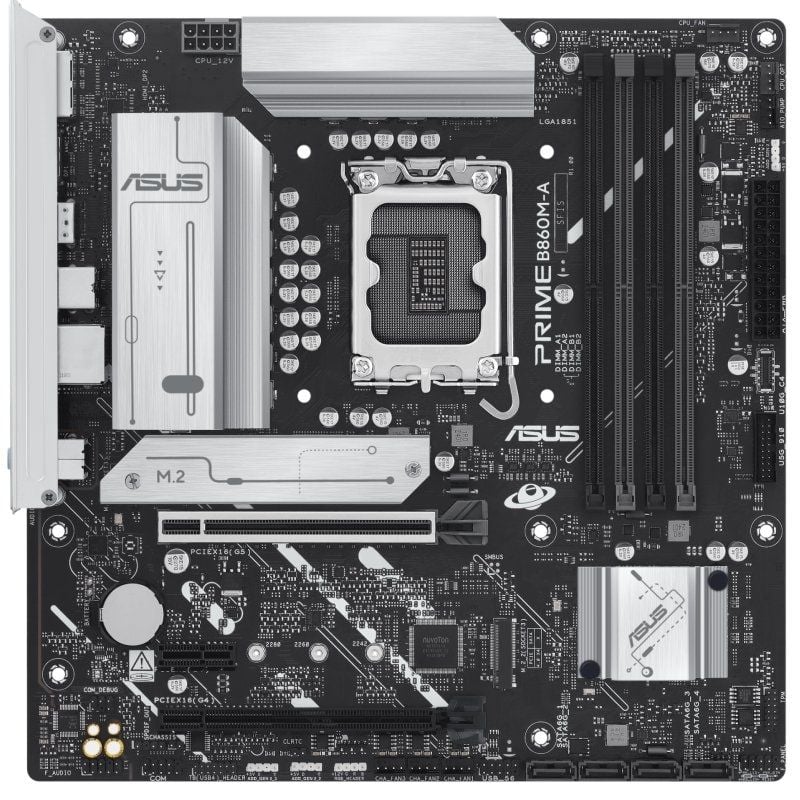 Placa-mãe Asus PRIME B860m-a CSM Socket 1851 / Micro ATX