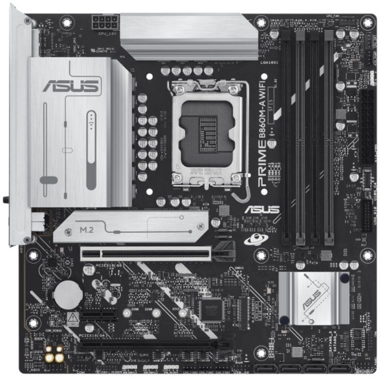 Placa-mãe Asus PRIME B860m-a WIFI Socket 1851 / Micro ATX