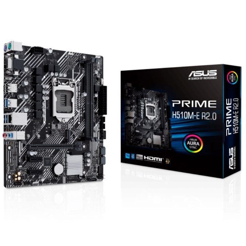 Placa-mãe Asus Prime H510m-e R2.0 Socket 1200 / Micro ATX