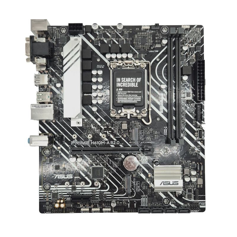 Placa-mãe Asus Prime H610m-a R2.0 / Socket 1700 / Micro ATX