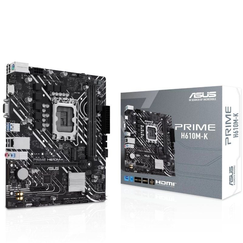 Placa-mãe Asus Prime H610m-k Socket 1700 / Micro ATX