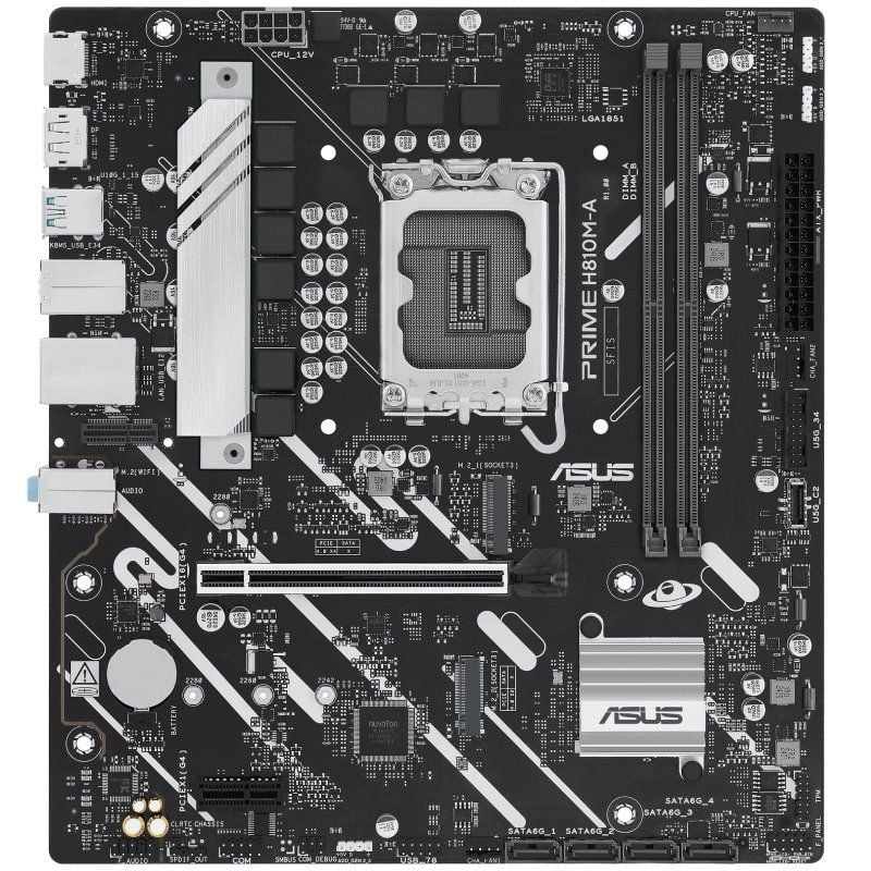 Placa-mãe Asus PRIME H810m-a-csm Soquete 1851 / Micro ATX