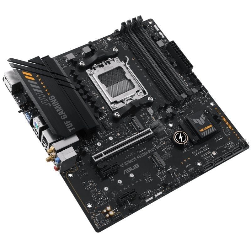 Placa-mãe Asus TUF GAMING A620m-plus Wifi Soquete AM5 / Micro ATX