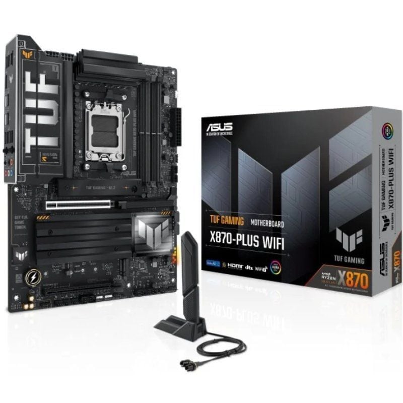 Placa-mãe Asus TUF GAMING X870-plus WIFI / Soquete AM5