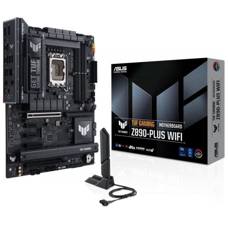 Placa-mãe Asus TUF GAMING Z890-plus WIFI / Soquete 1851 / DDR5 / PCIe 5.0