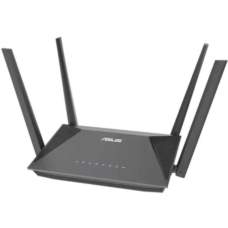 Router sem Fios Asus Rt-ax52 / Wifi 6 / 1800mbps / 2.4ghz 5ghz / 4 Antenas / Wifi 802.11ax / Ac / N…