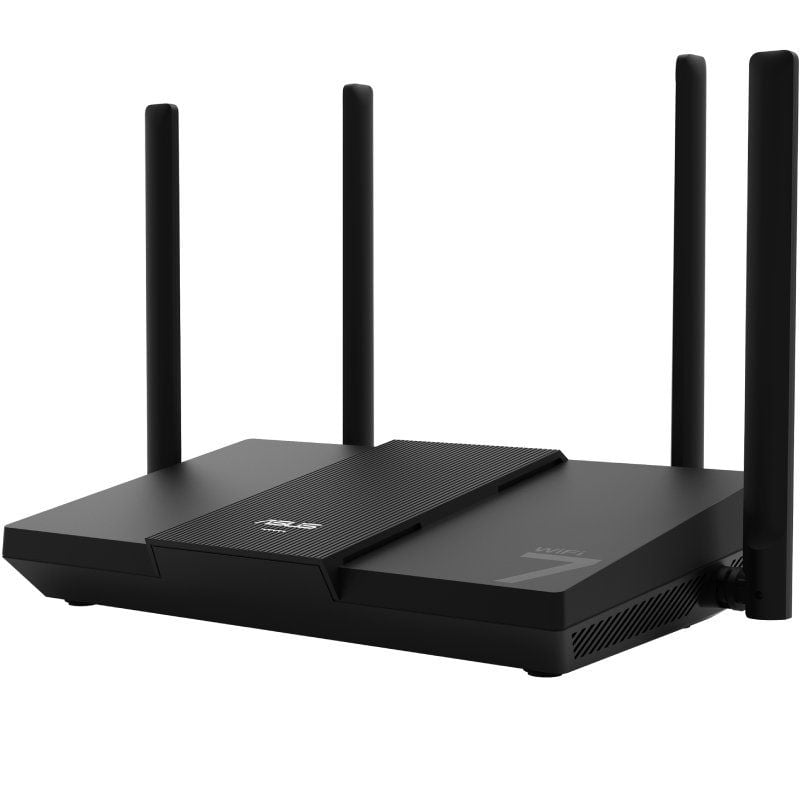 Router sem Fios Asus Rt-be50 / Wifi 7 / 3600mbps / 2.4ghz 5ghz / 4 Antenas / Wifi 802.11be / Ax / A…