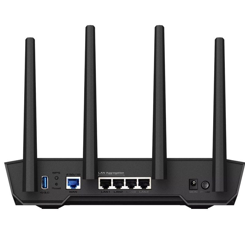 Router sem Fios para Jogos Asus TUF AX4200 / Wifi 6 / 4200mbps / 2.4ghz 5ghz / 4 Antenas / Wifi 802…