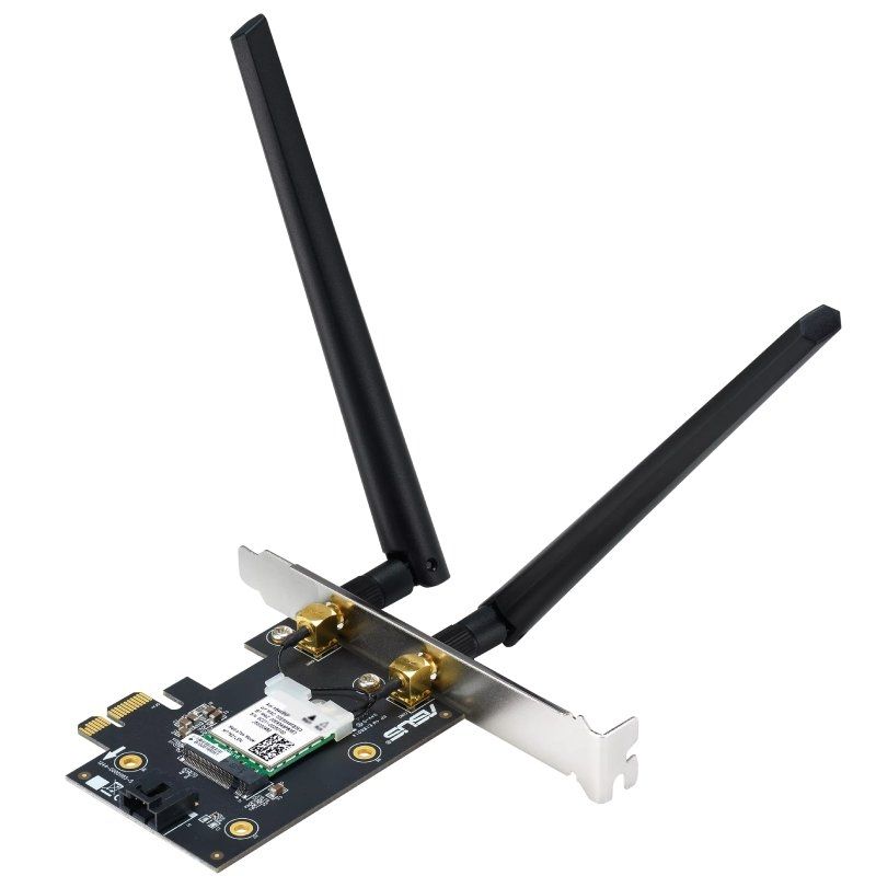 Placa de Rede Asus Pce-ax1800 / 1800mbps / 2,4 / 5ghz sem Fios-pci Express