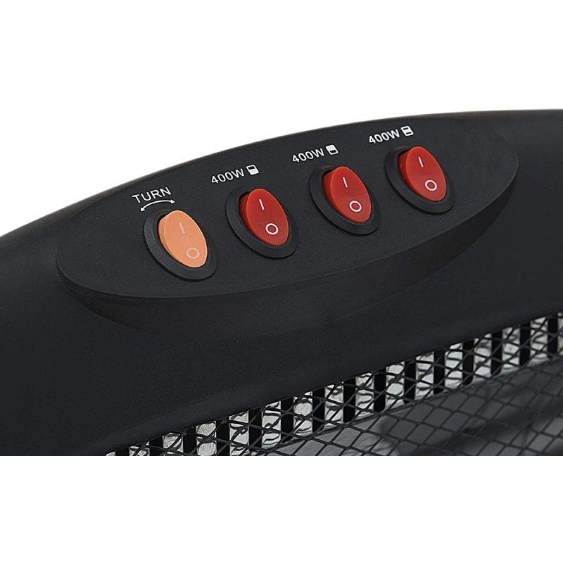 Fogão de Quartzo Blaupunkt BP1003 / 3 Níveis de Potência / 1200W