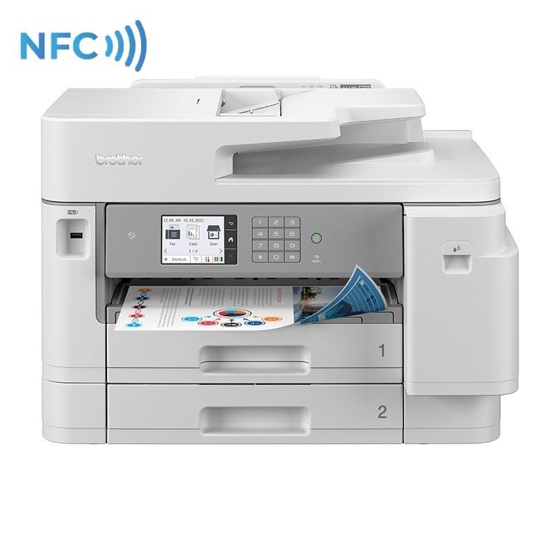 Multifunções A3 Wifi / Fax / Duplex / Branco Brother Mfc-j5955dw