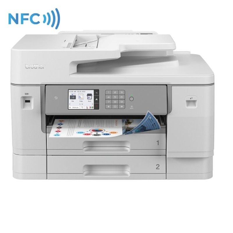 Multifunções A3 Wifi / Fax / Duplex / Branco Brother Mfc-j6955dw
