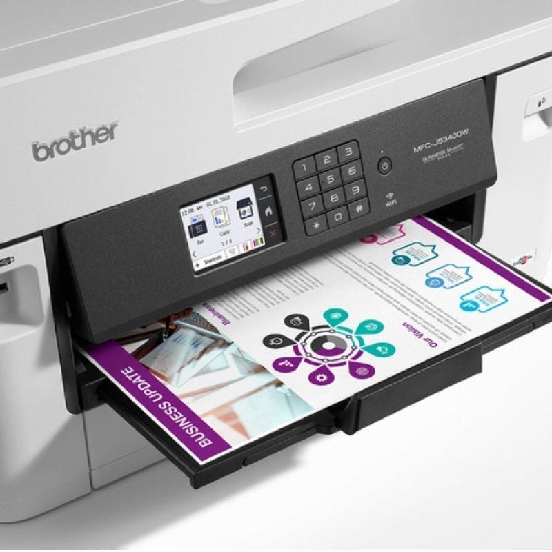 Multifunções A3 Brother Mfc-j5340dwe Wifi / Fax / Duplex / Branco