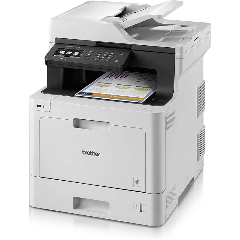 Multifunções Laser a Cores Brother Mfc-l8690cdw Wifi / Fax / Duplex / Branco