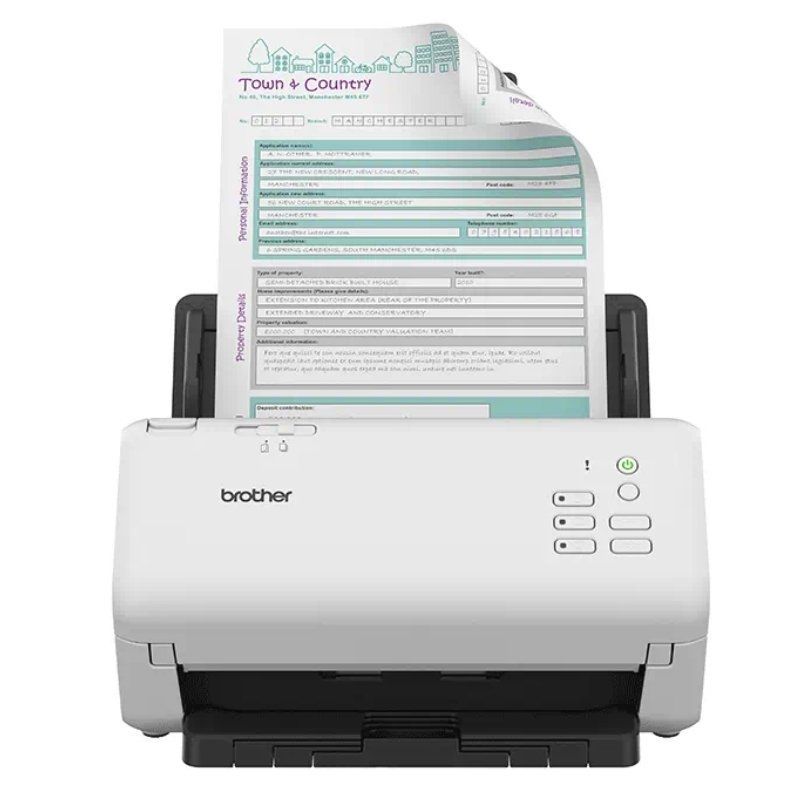 Scanner de Documentos Brother Ads-4300n com ADF / Alimentador de Documentos Duplex