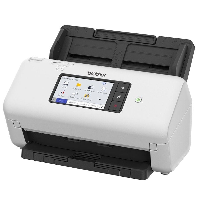 Scanner de Documentos Brother Ads-4700w com ADF / Alimentador de Documentos Duplex