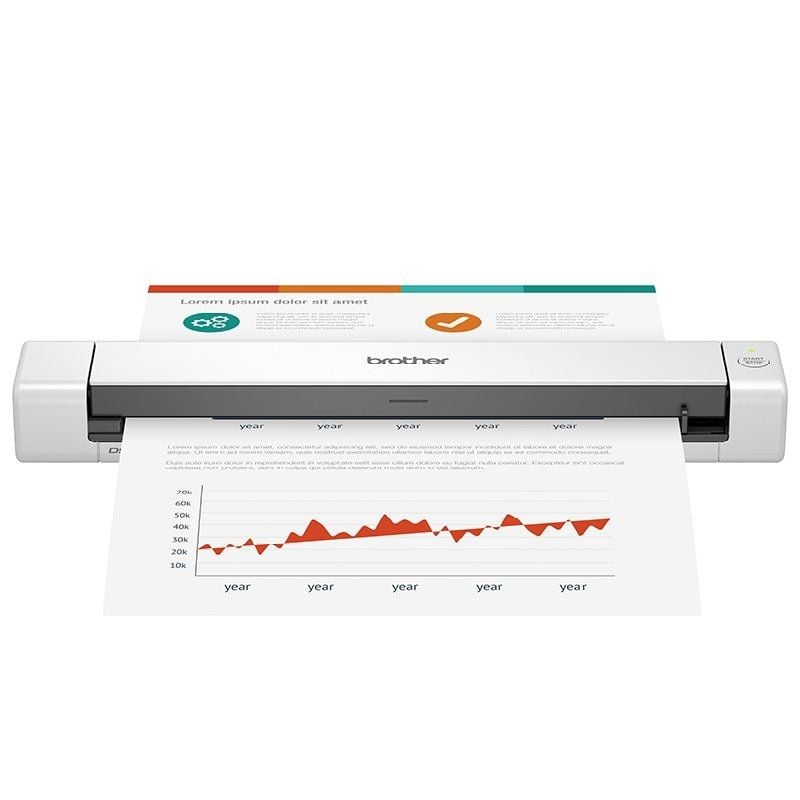 Scanner de Mão Profissional Brother Ds-640