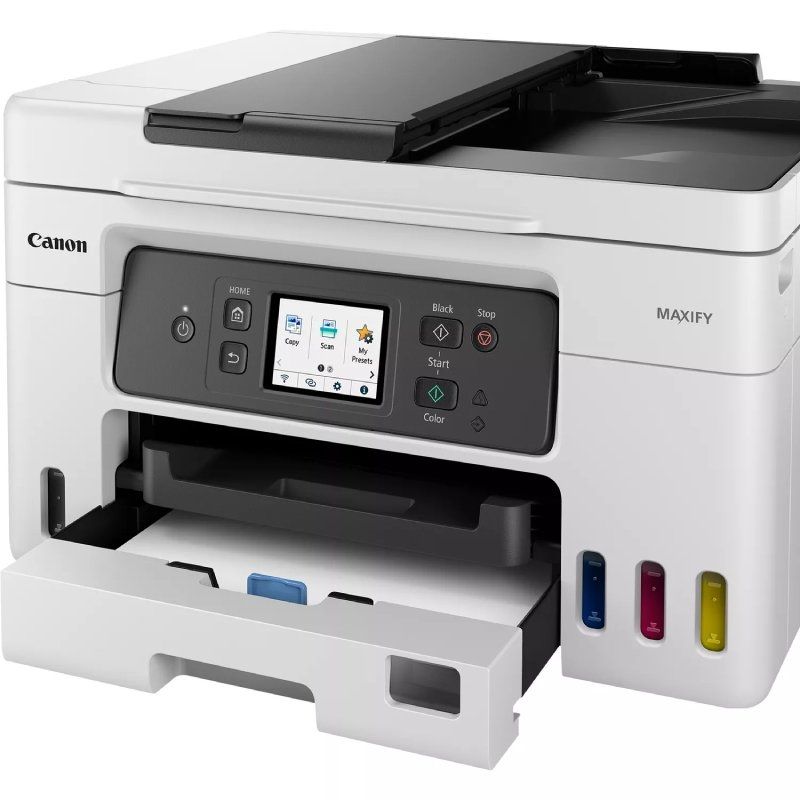Multifunções Recarregável Canon MAXIFY GX4050 Megatank Wifi / Fax / Duplex / Branco