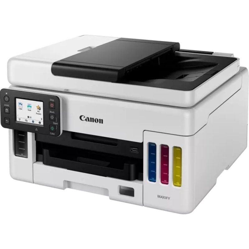 Multifunções Recarregável Canon MAXIFY GX6050 Megatank Wifi / Duplex / Branco