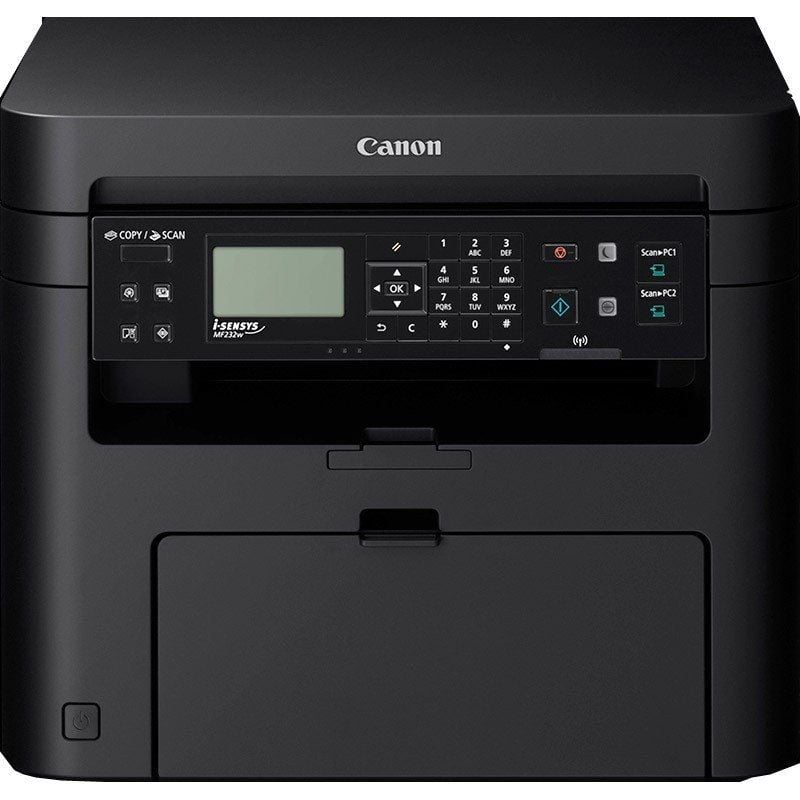 Multifunções Laser Monocromática Canon I-sensys MF237W Wifi / Fax / Preto