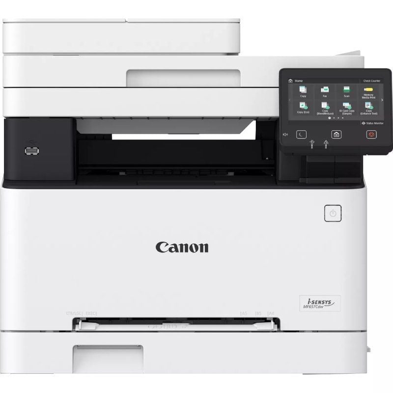 Multifunções Laser a Cores Canon I-sensys MF657CDW Wifi / Fax / Duplex / Branco
