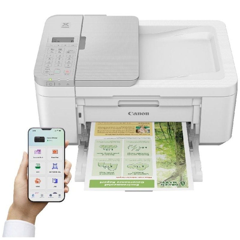 Canon PIXMA Tr4756i Multifunções Fotografia Canon PIXMA Tr4756i Wifi / Duplex / Fax / Branco