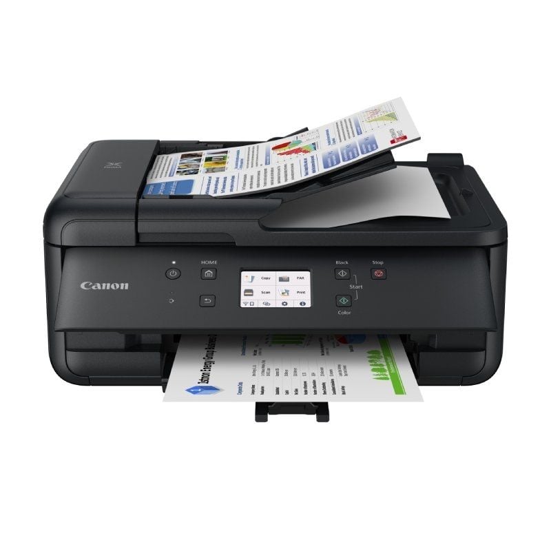 Canon PIXMA TR7650 Multifunções Fotográfica Canon PIXMA TR7650 Wifi / Fax / Duplex / Preto