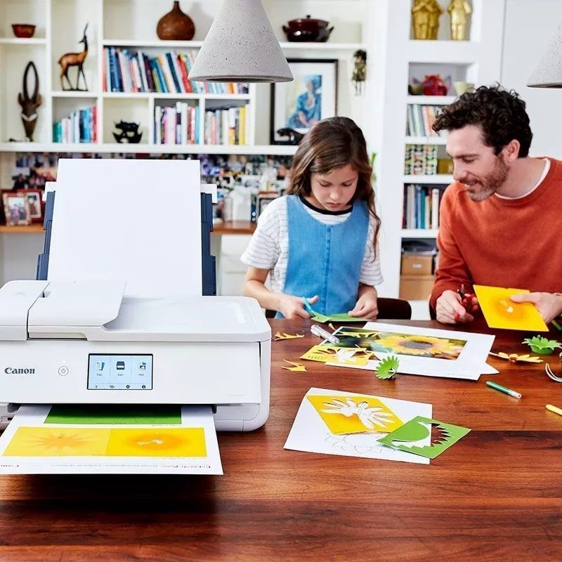 Multifunções A3 Canon PIXMA Ts9551ca Wifi / Duplex / Branco