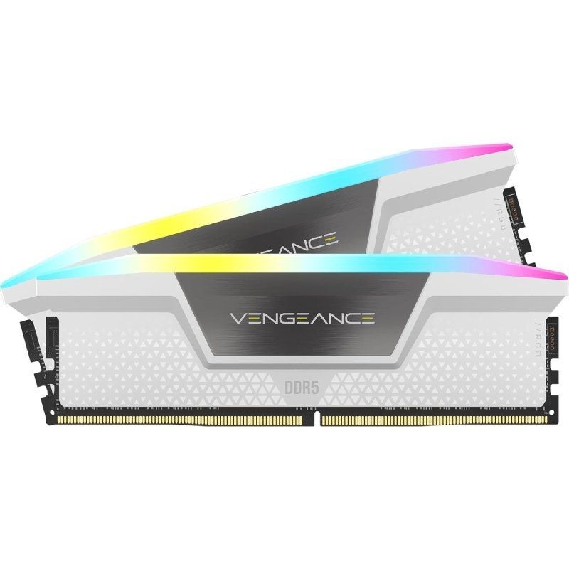 Memória RAM Corsair Vengeance RGB 2 X 16GB / DDR5 / 6000mhz / 1.35v / CL36 / DIMM