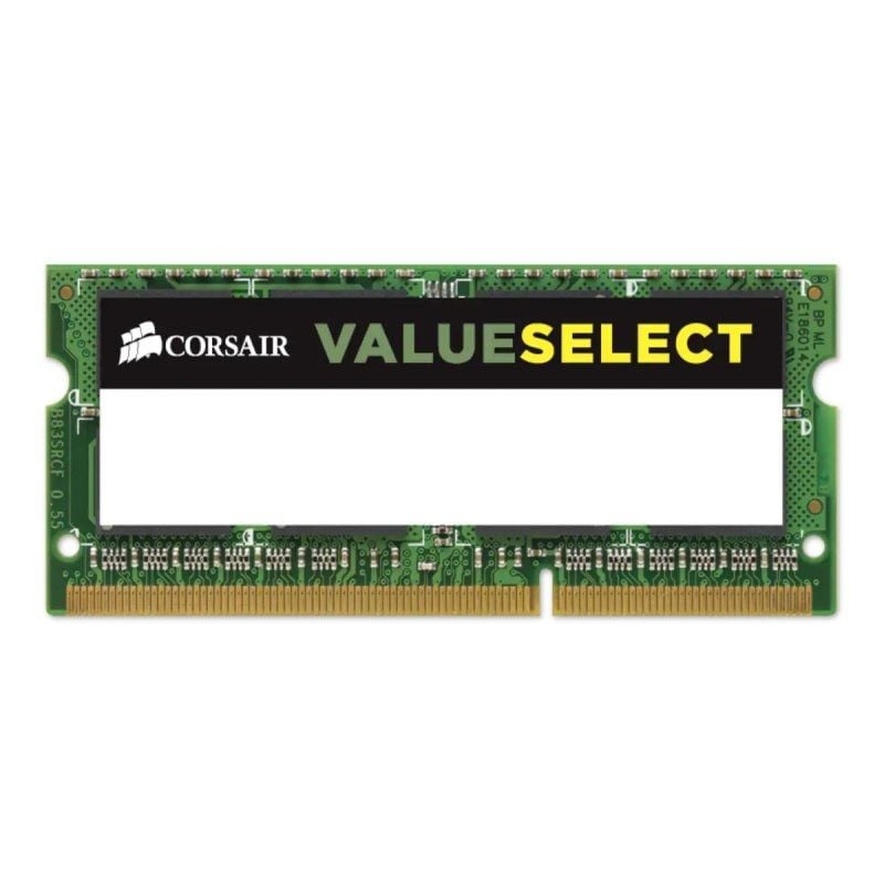Corsair Valueselect RAM 8GB / DDR3L / 1600mhz / 1.35v-1.5v / CL11 / SODIMM